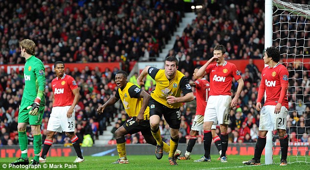 manchester united-blackburn 2011