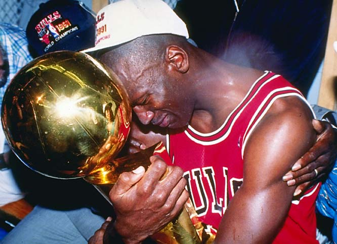 michael jordan firsttrophy