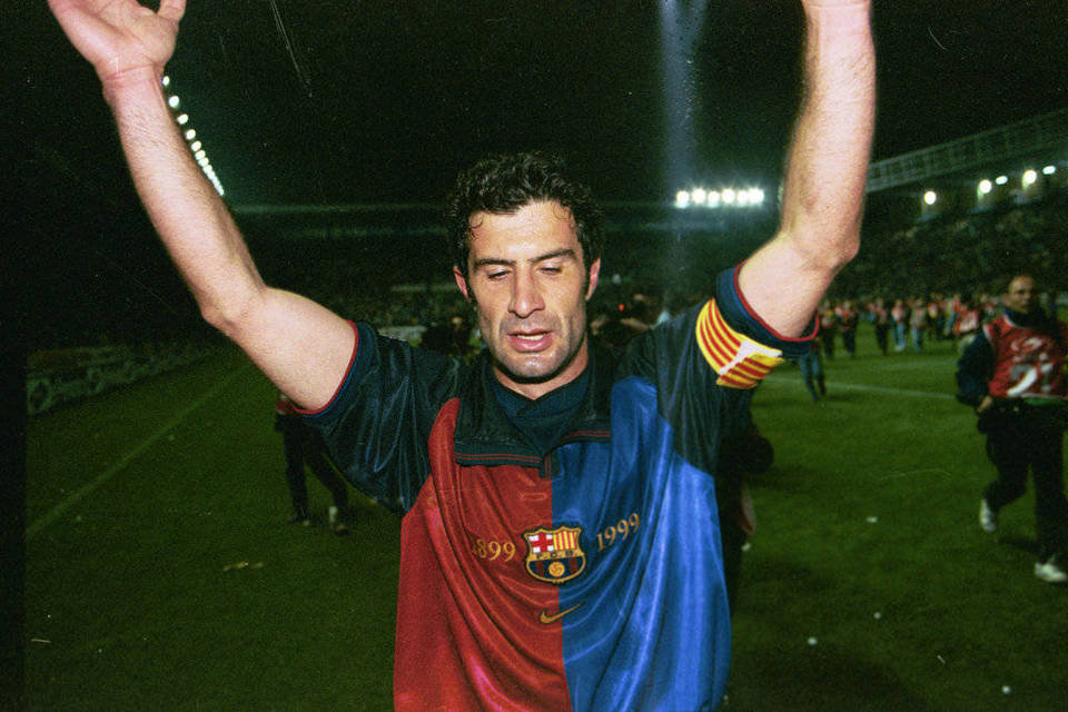 barcelona captian figo