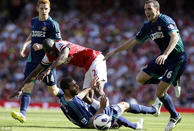 arsenal-sunderland 2012