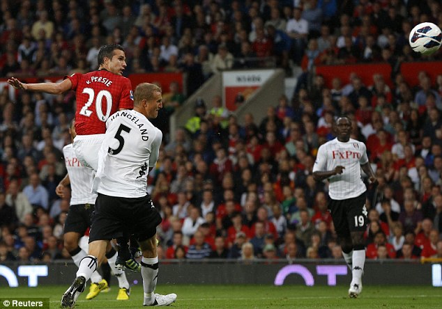 manchester united-fulham 2012